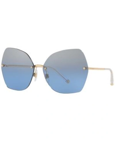 Shop Dolce & Gabbana Sunglasses, Dg2204 64 In Gold / Gold