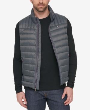 tommy hilfiger men's quilted vest