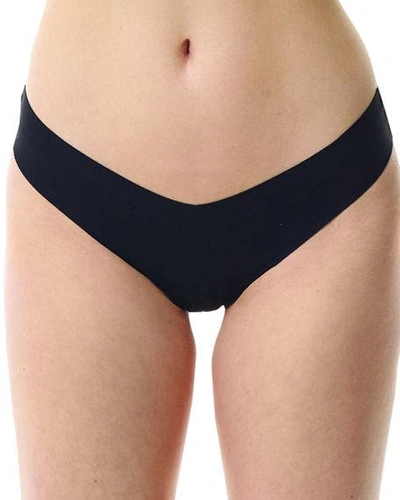 Shop Commando Classic Solid Thong In Black