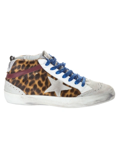 Shop Golden Goose Mid Star Sneakers In Multicolor