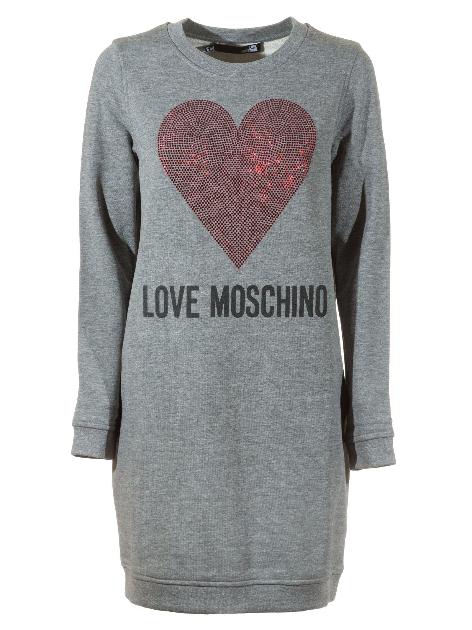 love moschino sweater dress