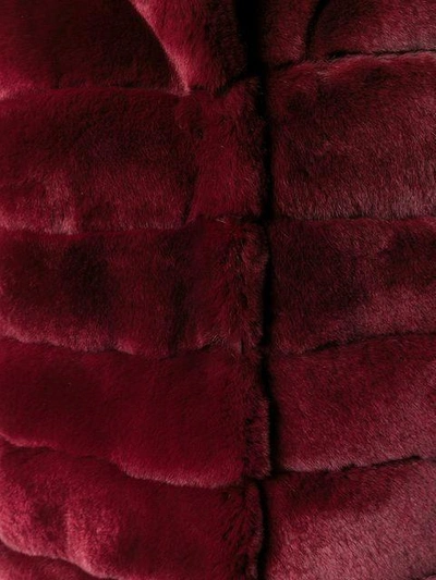 Shop Sword 6.6.44 S.w.o.r.d 6.6.44 Ribbed Detail Coat - Red