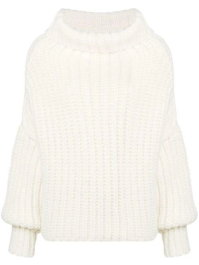 Shop Maison Flaneur Chunky Knit Jumper