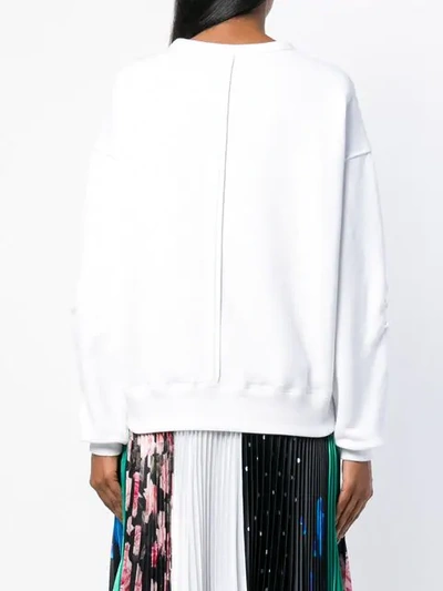 Shop N°21 Nº21 Longsleeved Sweatshirt - White