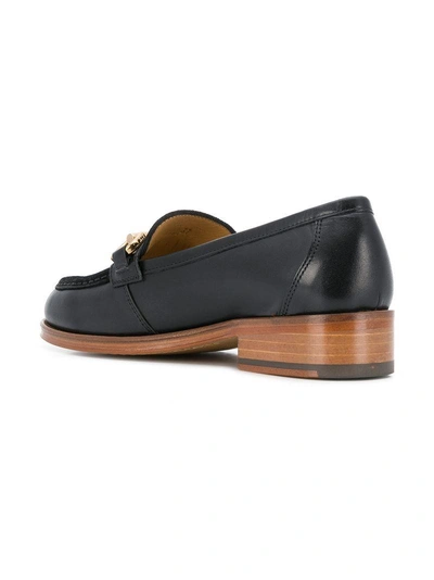 Shop Apc A.p.c. Diana Loafers - Black