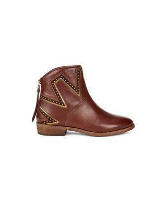 Ugg Australia Womens Lars Almond Toe Ankle Fashion Boots In Brown | ModeSens