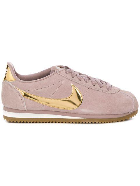 nike cortez pink and yellow