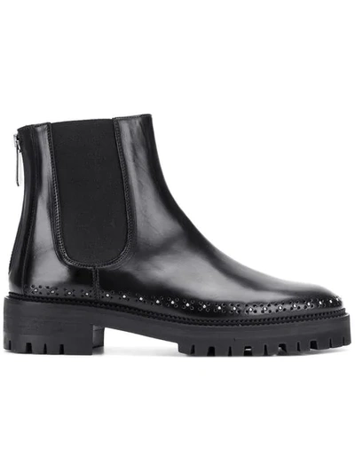 Shop Peserico Chelsea Boots In Black