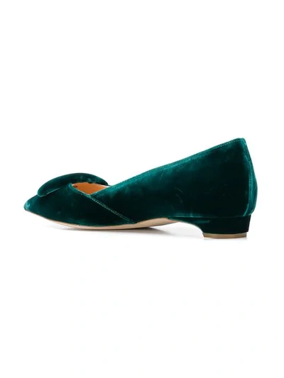 Shop Rupert Sanderson Aga Shoes In Green