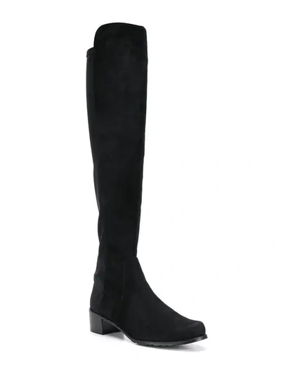 Shop Stuart Weitzman Reserve Knee-high Boots In Black