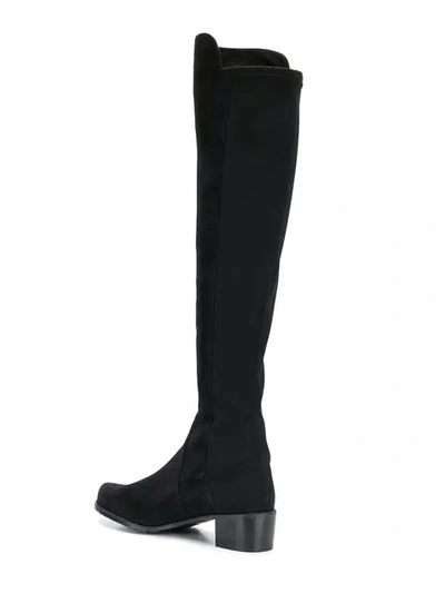 Shop Stuart Weitzman Reserve Knee-high Boots In Black