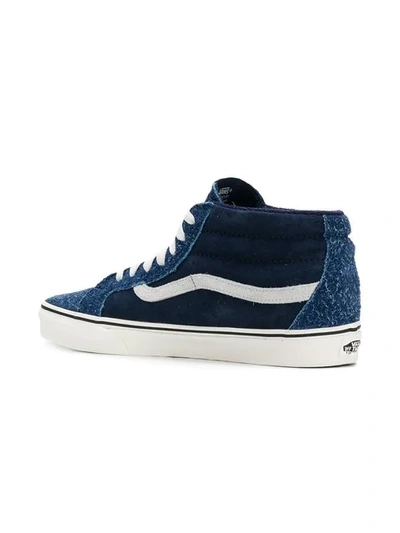 Shop Vans Ua Sk8-mid Reissue Sneakers - Blue