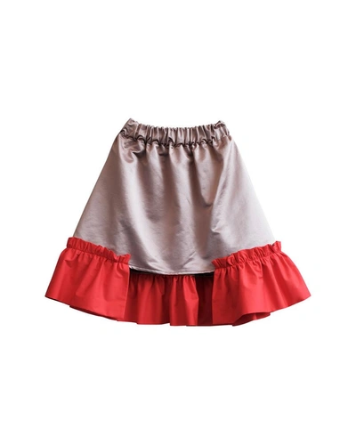 Shop Wolf & Rita Conceicao Frill Skirt In Nocolor