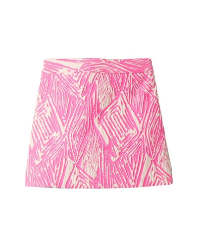 Shop Milly Minis Modern Skirt In Pink