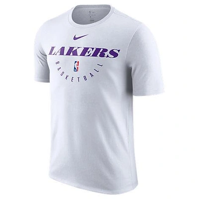 Nike Basketball Los Angeles Lakers Dri-FIT practice tshirt in purple