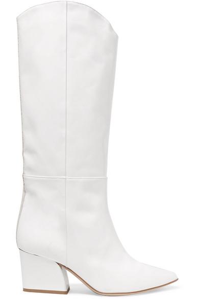 tibi white boots