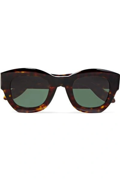 Shop Givenchy Square-frame Tortoiseshell Acetate Sunglasses
