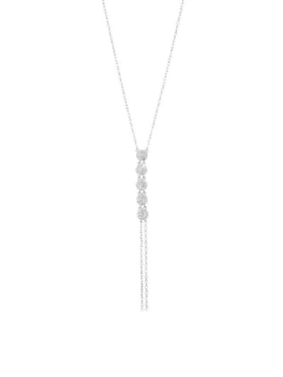 Shop Phillips House 14k White Gold & Diamond Infinity Necklace