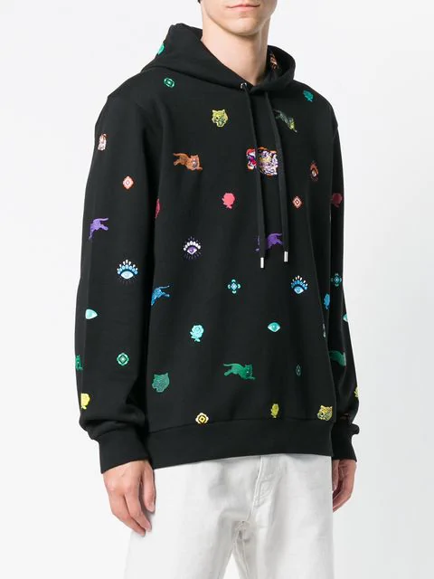 kenzo multi icon hoodie