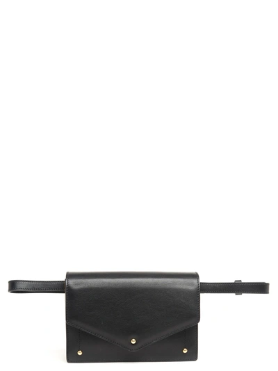 Shop Sara Battaglia 'plissè Clutch' Bag In Black