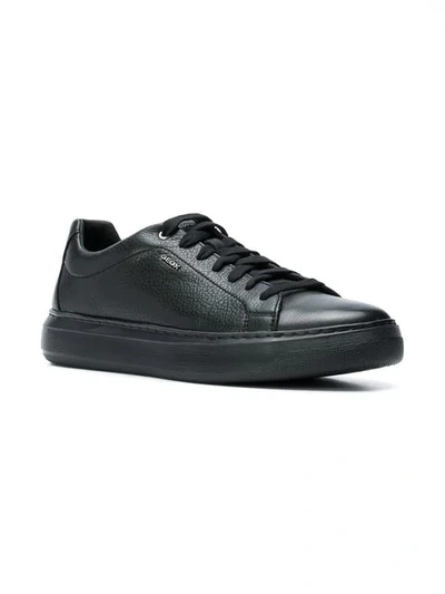 Geox U Deiven B Sneakers In Black | ModeSens