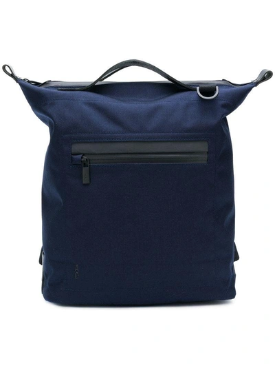 Shop Ally Capellino Mini Hoy Backpack - Blue