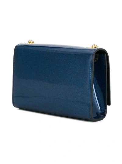 Shop Saint Laurent Small Kate Bag - Blue