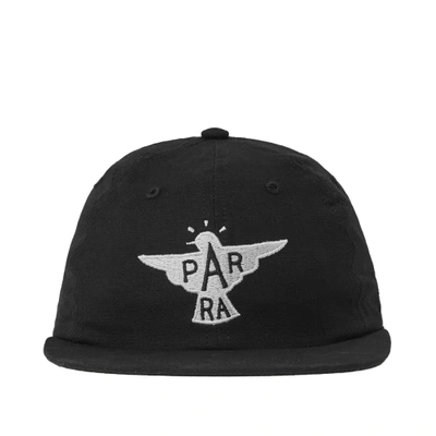 Shop By Parra Jackdaw Logo Cap In Black