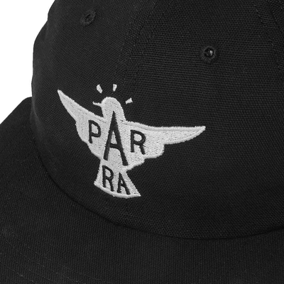Shop By Parra Jackdaw Logo Cap In Black
