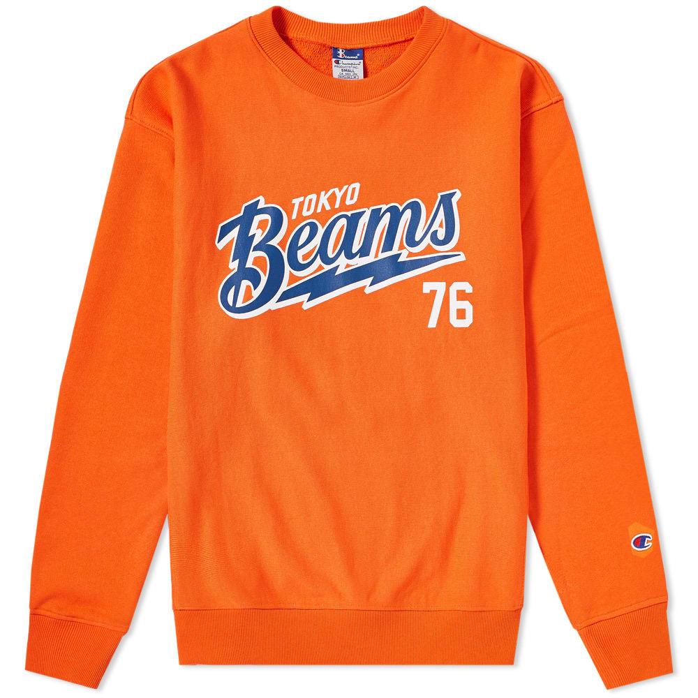 Champion Tokyo Beams Sweater In Orange | ModeSens
