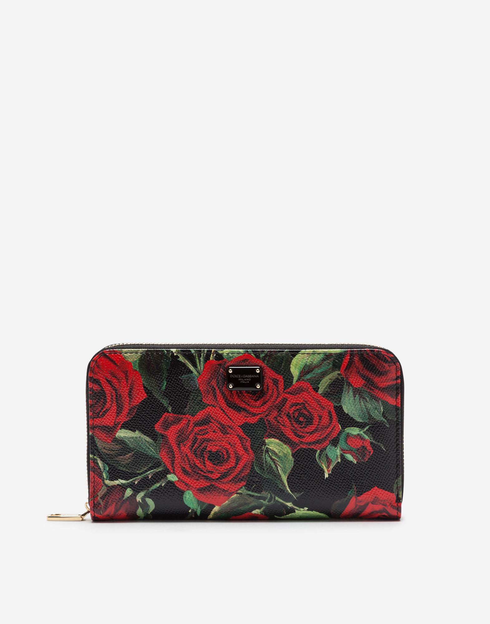 dolce and gabbana floral card holder