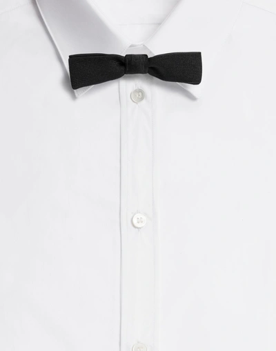 Shop Dolce & Gabbana Silk Bow Tie In Black