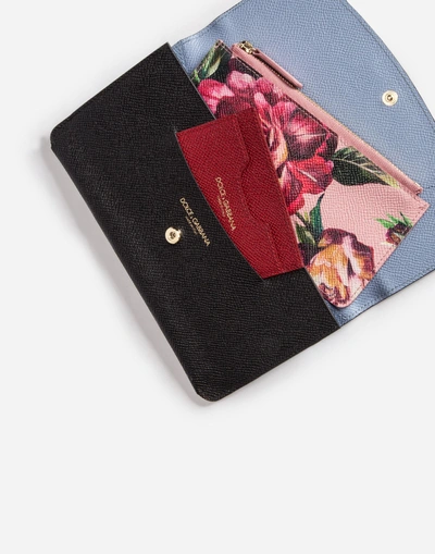 Shop Dolce & Gabbana Leather Multi-functional Wallet In Black
