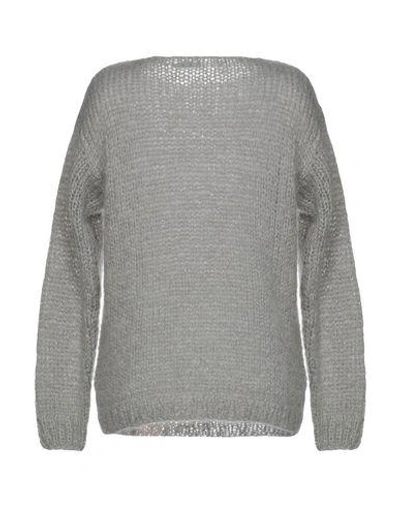 Shop Maiami Sweater In Light Grey