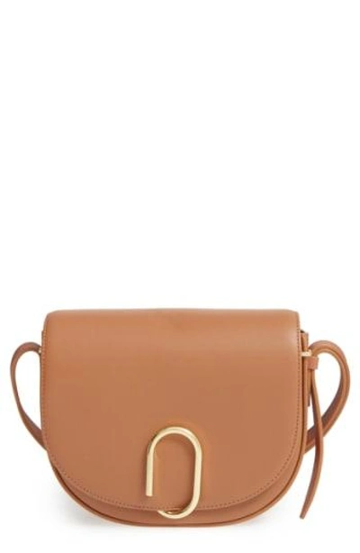 Shop 3.1 Phillip Lim / フィリップ リム Alix Leather Saddle Bag - Brown In Camel