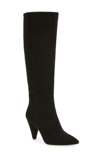 Shop Alice And Olivia Rosslyn Mid Calf Boot In Black