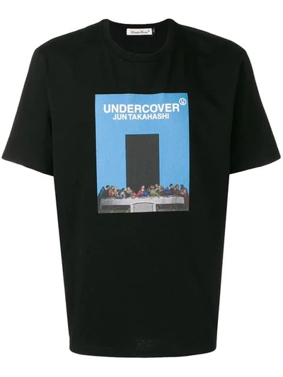 Shop Undercover Printed T-shirt - Black