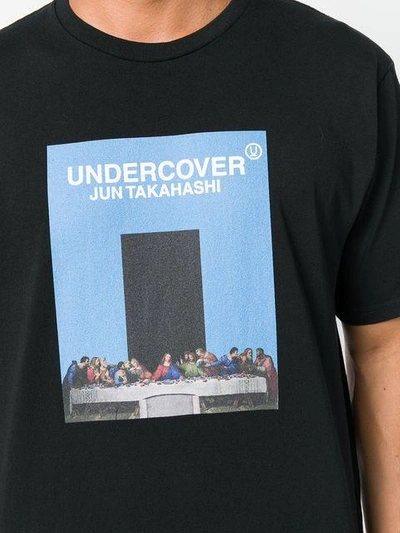 Shop Undercover Printed T-shirt - Black