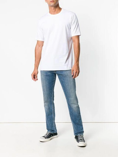 Shop Visvim Round Neck T-shirt - White