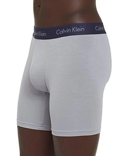 Shop Calvin Klein Body Modal Boxer Briefs In Monument Gray