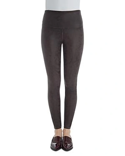 Shop Lyssé Vegan Leather Leggings In Chestnut