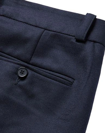 Shop Sandro Casual Pants In Dark Blue