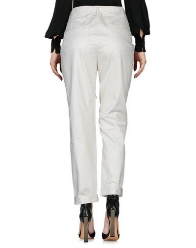 Shop Isabel Marant Casual Pants In Ivory