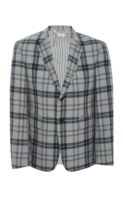Shop Thom Browne Exclusive Tartan Wool-blend Three-piece Suit In Plaid