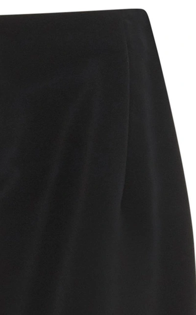 Shop Carolina Herrera Silk-faille Ball Skirt In Black