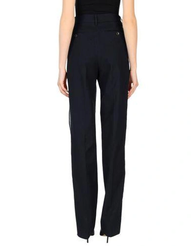 Shop Andrea Pompilio Casual Pants In Dark Blue