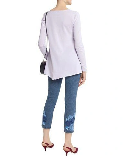 Shop Cotton By Autumn Cashmere Sweaters In Lilac