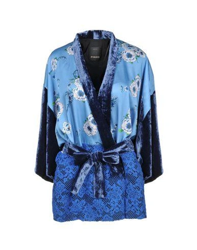 Shop Pinko Suit Jackets In Azure