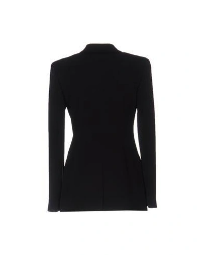 Shop Versace Blazer In Black