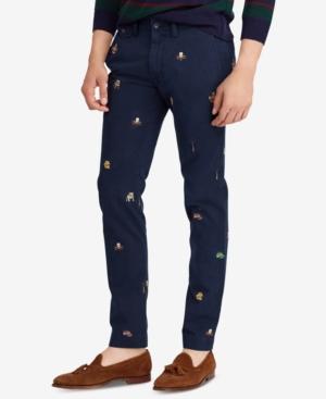 ralph lauren men's slim fit pants